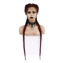 Front Lace Two Braids Wig Headband