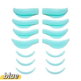 7 Pairs Of Silicone Pad Aids For Eyelash Curling