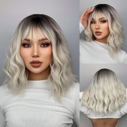 Women's Wig Short Hair Dyeing