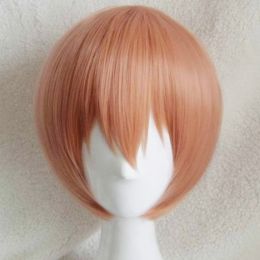 Starry Orange Powder Cosplay Wig