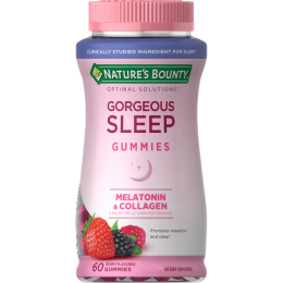 Nature's Bounty Optimal Solutions Gorgeous Sleep Gummies;  60 Count