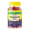 Spring Valley Melatonin Adult Pectin-Based Gummies;  5 mg;  60 Count