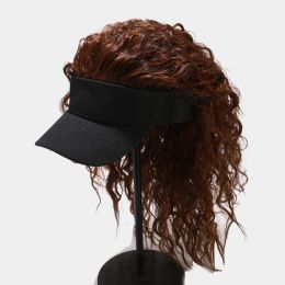 High Horsetail Wig Baseball Cap